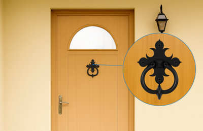 Illustration d'un heurtoir de porte
