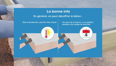 Illustration du décoffrage