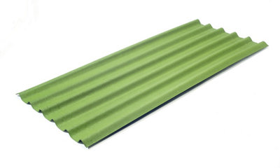 Plaque ondulé Easyfix verte
