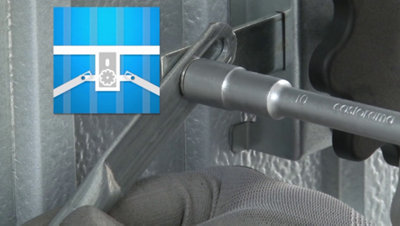 tringlerie de la porte