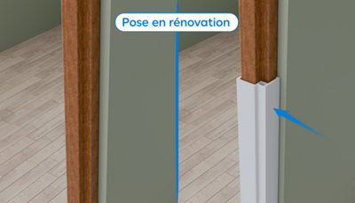 schéma pose en rénovation