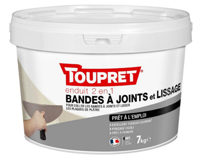 pot bande à joint et lissage