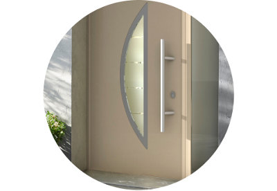 Porte d'entrée sur mesure