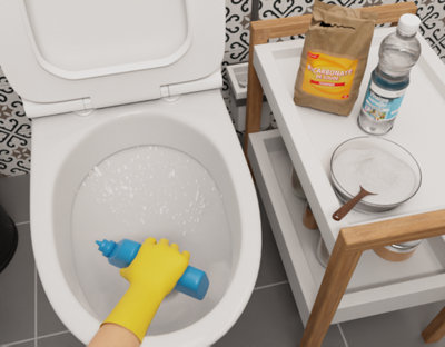 Pour les toilettes​