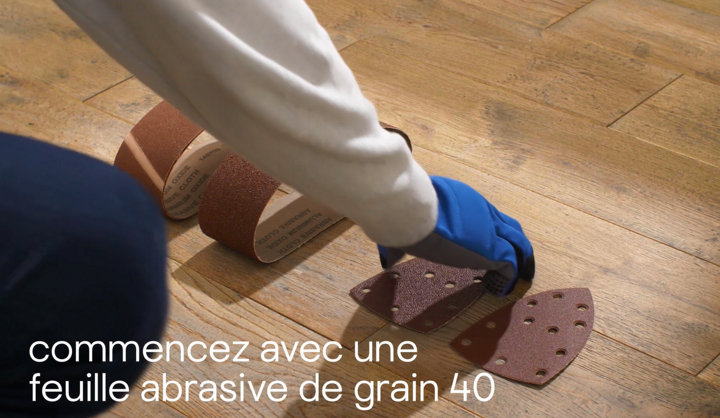 Rénover un parquet massif​