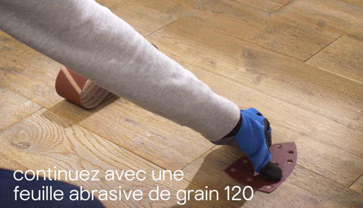 Rénover un parquet massif​