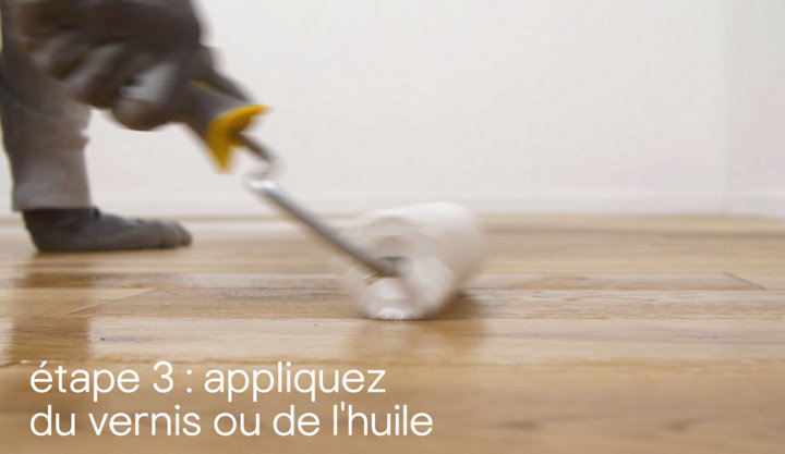 Rénover un parquet massif​