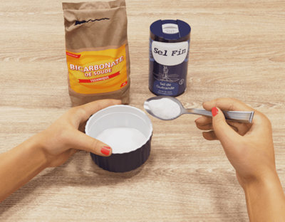 2 cuillères à soupe de bicarbonate de soude