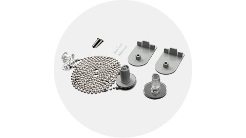 Visuels d'accessoires de stores