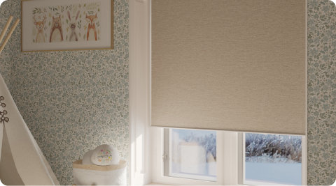 Visuel store enrouleur occultant beige
