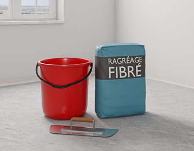 préparer votre ragréage fibré