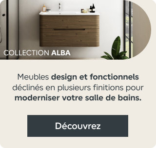 Les meubles de salle de bains Alba