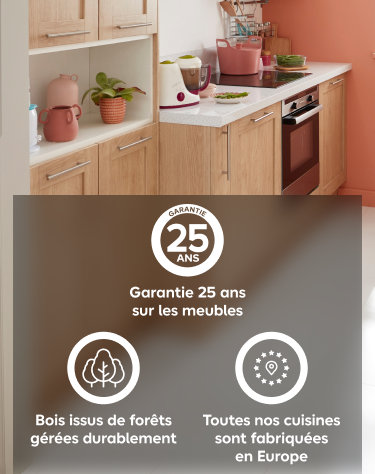 Les meubles de cuisine Alpinia