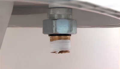Ruban d'étanchéité autour du filetage