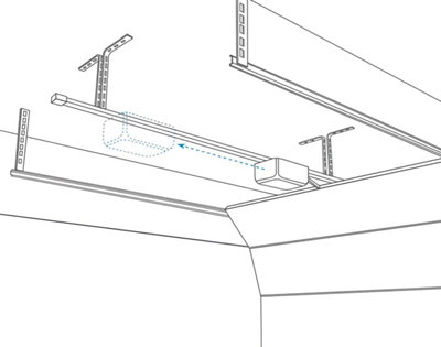 Illustration du moteur à cremaillère