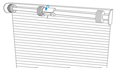 Illustration du moteur à moteur axial