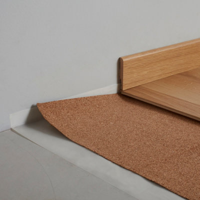 Image d'une sous-couche au dessous de lames de parquet