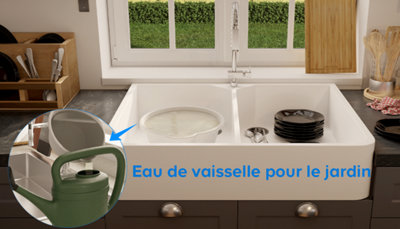 Illustration de l'utilisation des eaux grises