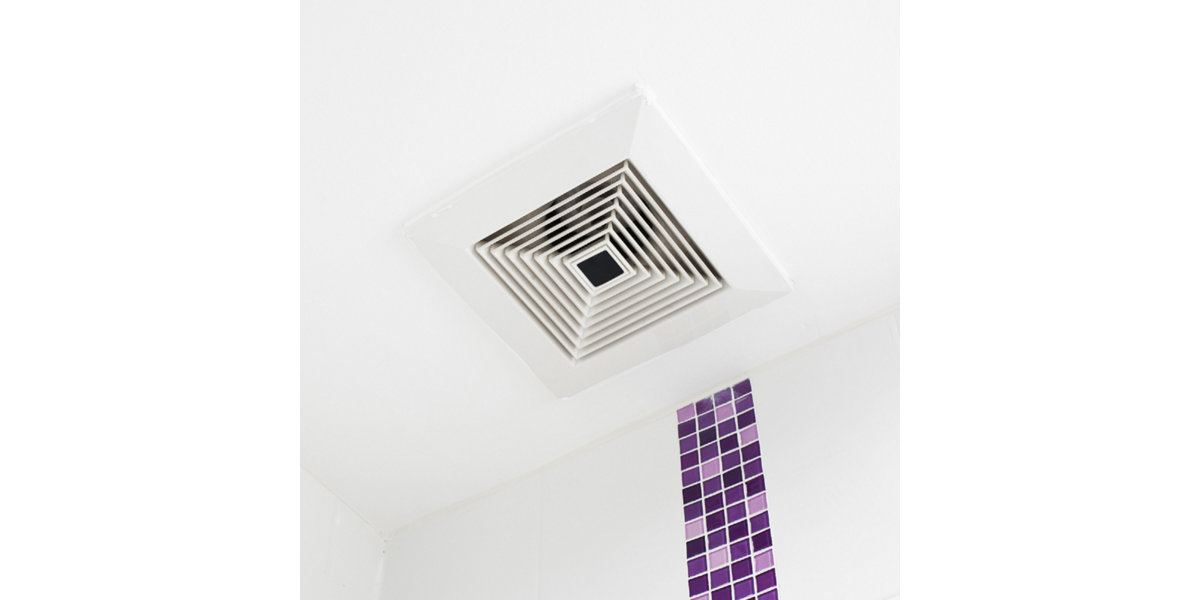Capteur d'humidité de 100 mm et ventilateur extracteur d'air minuterie:  fonctionnement silencieux pour salle de bain, cuisine, bureau, WC