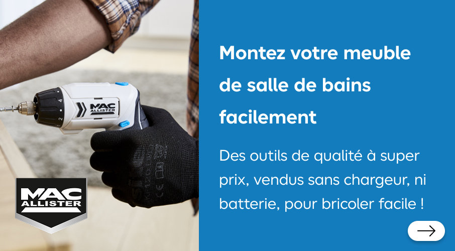 Montez votre meuble de salle de bain facilement