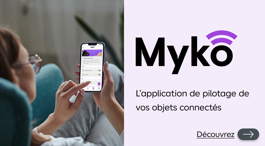 Myko, l’application de pilotage de vos objets connectés