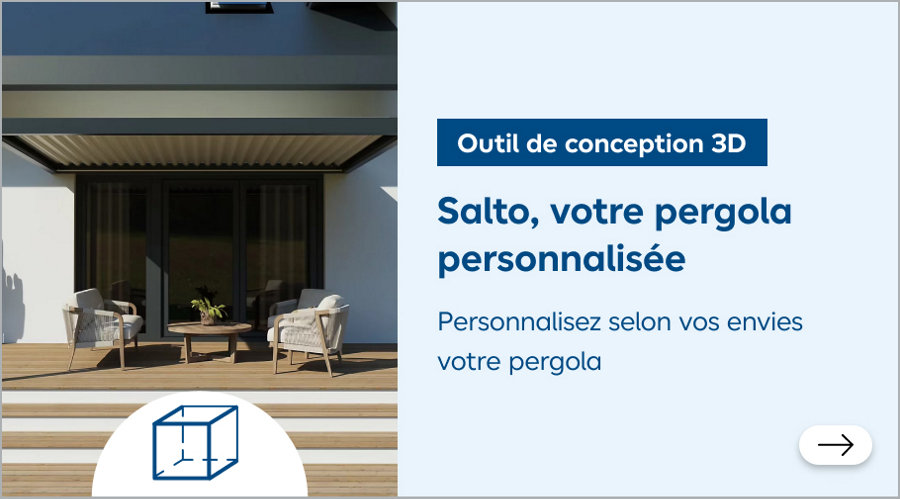 Salto, votre pergola personnalisée