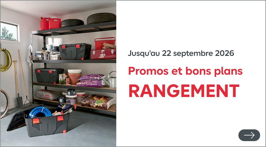 Promos et bons plans rangement