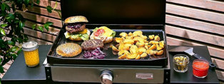 Plancha en céramique pour barbecue - Happy Garden