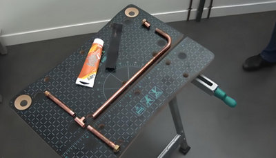 Préparation des élément pour la brasure