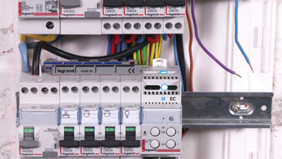 Raccord télévariateur modulaire au tableau électrique