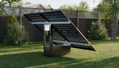 Le panneau solaire bifacial