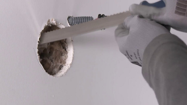 Découpre isolant forme de cercle