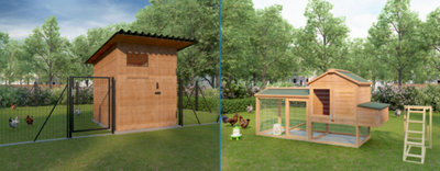 Poulailler jardin