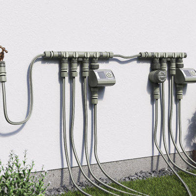 Installer des électrovannes à chaque début de parcelle​