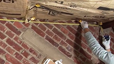 Mesurer la longueur de rampant à couvrir