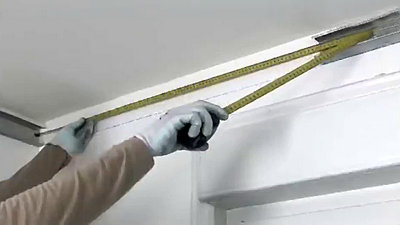 mesurer la longueur de la portion manquante