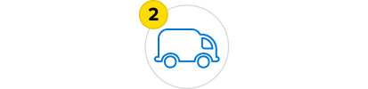 Sélectionnez la livraison à domicile