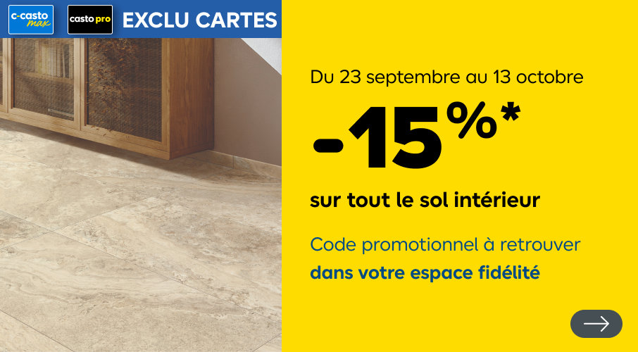 15% sur tout le sol