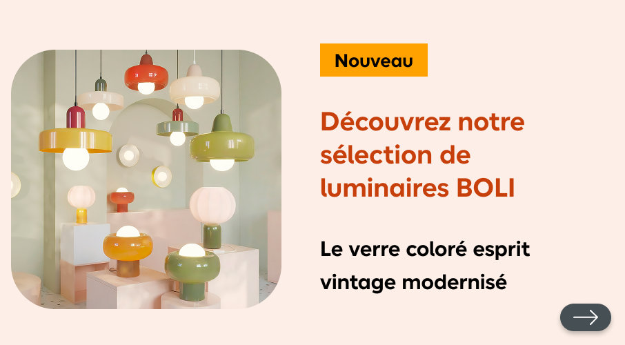 Nouveauté luminaire BOLI