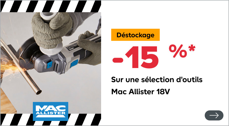 Destockage Mac Allister
