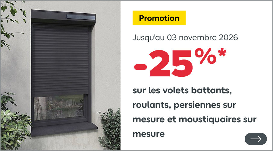 VOLET SUR MESURE