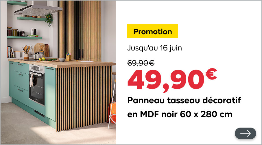 Remise sur les panneaux tasseaux bois