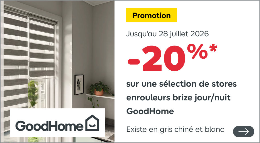 -20% sur une sélection de stores enrouleurs J/N Goodhome