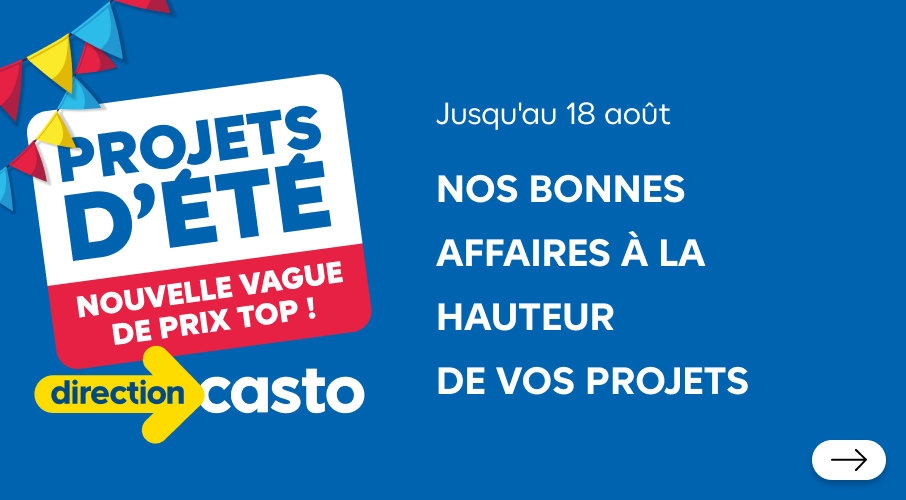 Projets d'été, nouvelle vague à prix top. Nos bonnes affaires à la hauteur de vos projets. Voir toutes les offres