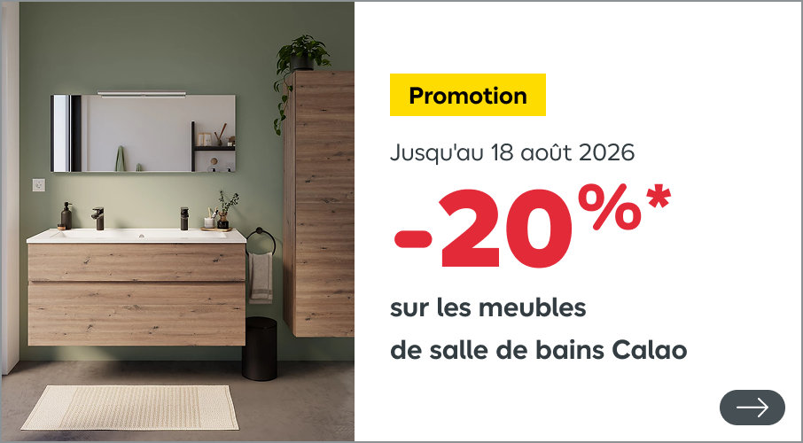-20% sur les meubles de salle de bains Calao