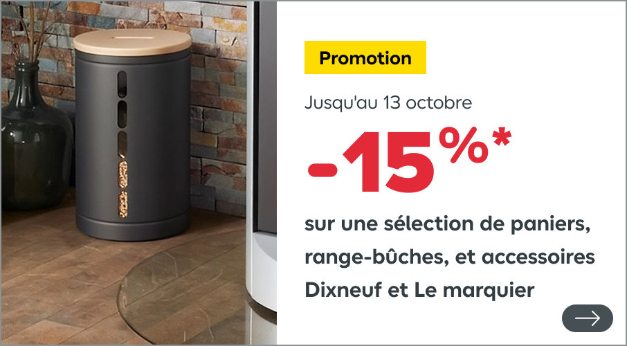 -15% sur les accessoires chauffage à bois Dixneuf et Maison LeMarquier
