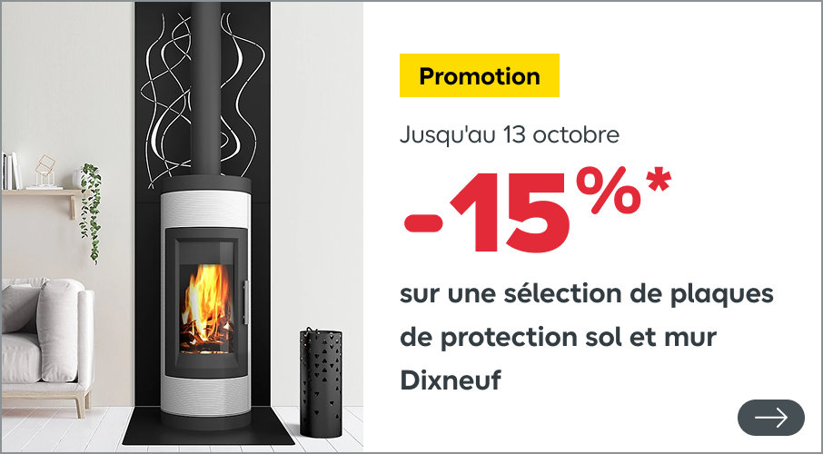 -15% sur les plaques sol et mur Dixneuf