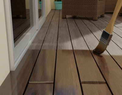 dégriser votre terrasse en bois