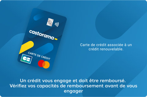 La carte de crédit Castorama