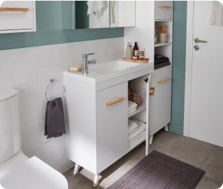 Ladoga, la solution de gain d'espace pour votre salle de bains